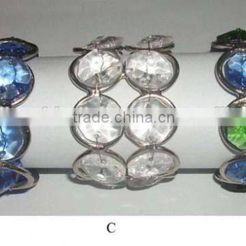 High quality wedding table crystal napkin ring