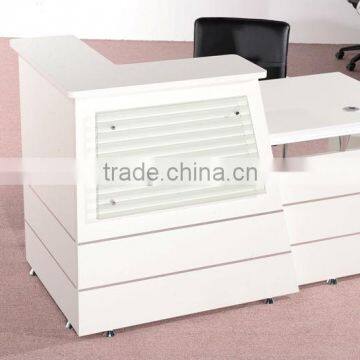 HC-M037 modern design office reception table white front table