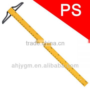 100cm Good Quality PS Teaching Ruler with Handle/plastic ruler with handle/100cm plastic ruler.