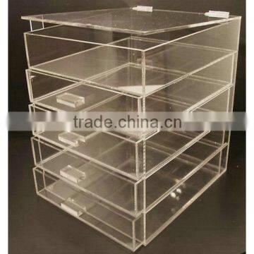 Customize Drawers Clear Acrylic Makeup Organizer Cosmetic Organizer Box
