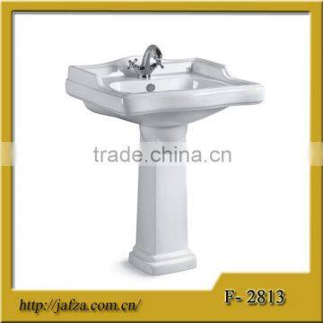 3813 Sanitary Ware Ceramic Washdown Two Piece P-trap Arabic Toilet photo-3