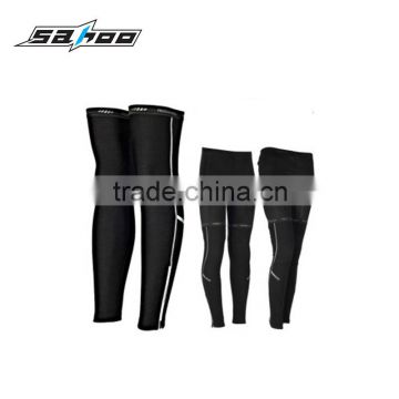 cycling reflective elements Windproof fleece leg warmer