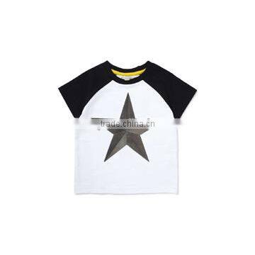 Custom Logo Imprinted Boys White Youth Cool t Shirt Boys33