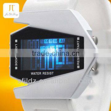 Digital Display and Silicone Strap LED Watches For Men