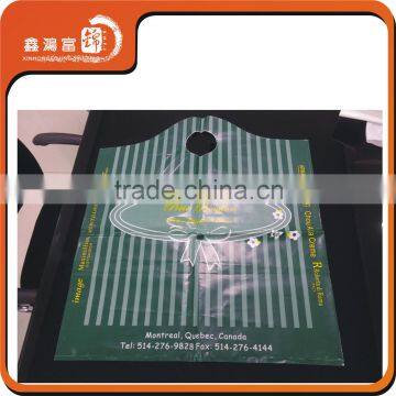 Factory price custom logo printed die cut plastic bag