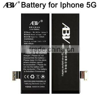 100% ABV Brand New Good Quality Mobile Phone Battery for iPhone 5 Battery