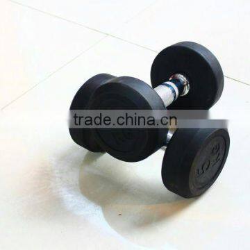 HANSOME Crossfit Gym Basic Equipment Rubber Coated Hex Dumbbell