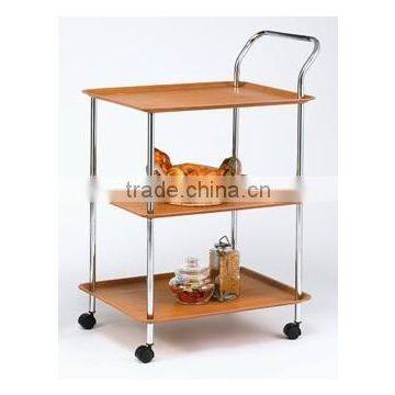Wine Rack, Wine Trolley, Convenience Wine Rack, Mahogany Trolley, Western Style Trolley