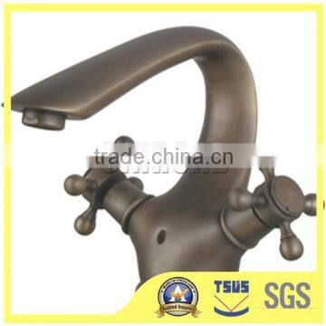 two handle copper faucet