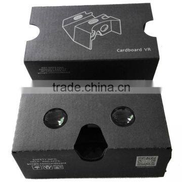 Factory Direlect Selling Black and Yellow Colors 37mm Google Cardboard Lens