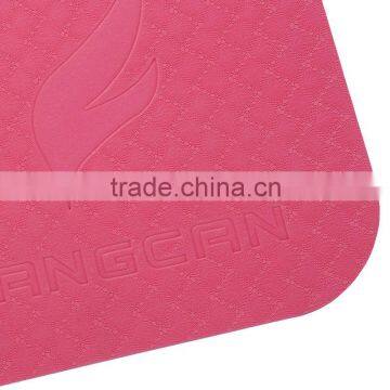 Custom OEM Manufacturer For Professional Embossed Printing Logo Eco Yoga Mat/Anti-slip Rubber TPE Yoga Mat photo-3