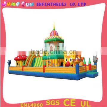 inflatable playground with slide inflatable large bouncer