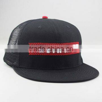 Oem Trucker Hat/snapback Trucker Mesh Hats/mesh Flat Brim Trucker Hat photo-3