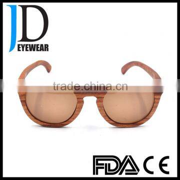 High Quality Cat.3 UV400 OEM Skateboard Wood Sunglasses