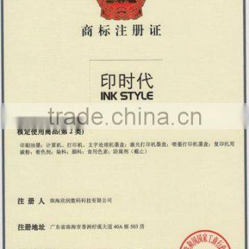 Trademark registration