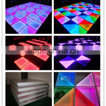 Dance Panel DMX512 RGB full color led dance floor sale