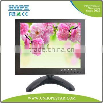 high sale 4:3 1024*768 desktop vesa 8inch lcd tft 12v small pc monitor