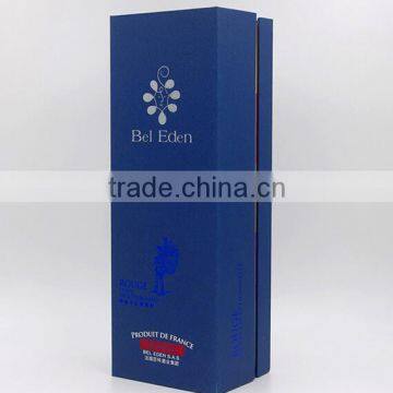 Paperboard Paper Type and Accept Custom Order Wine Box for Champagne