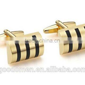 Modern Scales Pattern Stainless Steel Cufflinks For Men