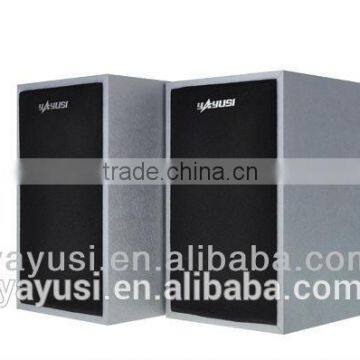 Active Type and 2( 2.0) Channels Wooden Case Computer Speaker photo-3