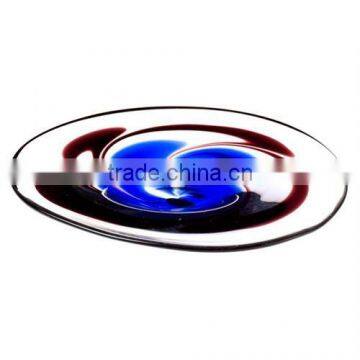 Murano plate for home decor