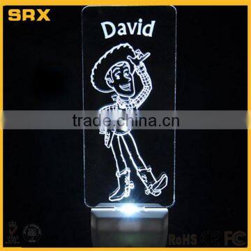 Factory price custom Light Sensor LED Night Light, Personalized Nightlight, Custom Nightlight