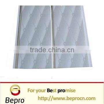 25cm/30cm PVC wall panels with groove, plastic roof panels