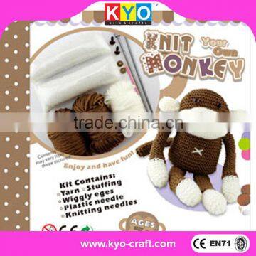 Chinese DIY knitting crochet cross stitch kit ,handmade crochet knitting kits