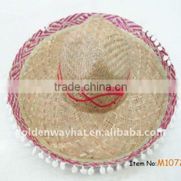 promotional cheap Mexican straw hats