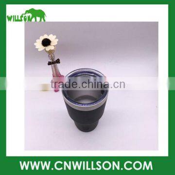 20oz 30oz Stainless Steel Tumbler Insulated Beer Mug With Stainless Steel Straw photo-2