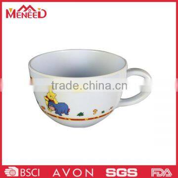 Melamine plastic coffee cup for hotelware