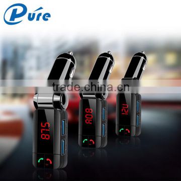 Hands Free Wireless Bluetooth Car Kit Bluetooth MP3 Player FM Transmitter Car Kit MP3 Player USB LCD Car Music Play