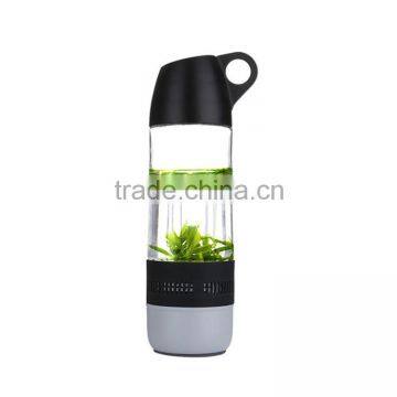 Smart Water Bottle BPA Free Sports Bottle Wireless Speaker