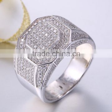 Latest 925 sun silver diamond ring