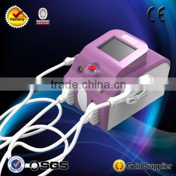 2017 Hottest selling shr portable machine with two handpieces( CE, ISO,FDA TUV)