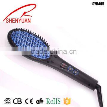 OEM New Style High Quality Hair Straightening Brush 2016 Electric Hair