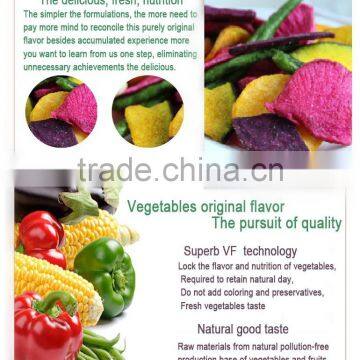 Dehydrated Mixed Fruit & Vegetable Chips VF Healthy Snacks
