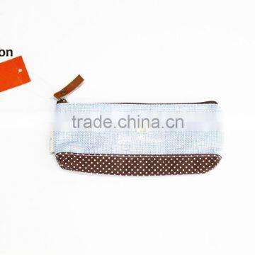 No.1 yiwu exporting commission agent wanted Canvas Pouch for Pen Canvas Pencil Pouch Pen Bag