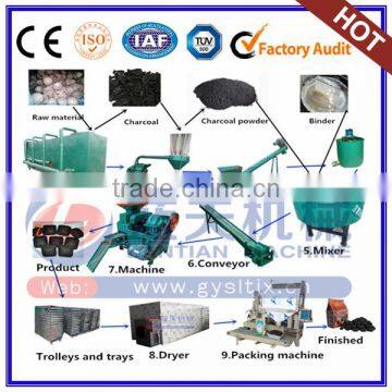 Charcoal Briquettes Press Machine Product Line photo-4