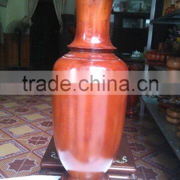 Factory Price Wooden Flower Vase for Home Decoration, Tall Vase
