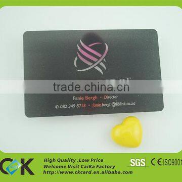 Good price custom transparent business card China suplier