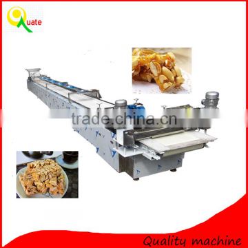 Peanut candy/brittle forming machine