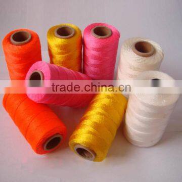 Nylon / Polyester Twine Spools, Assorted Colors, Assorted Packing Types