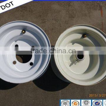 7X4.5 & 7X5/5.5 & 8X3.75 & 8X5 Lawn Mower Trailer Rims With DOT photo-2