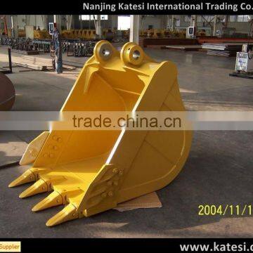 Excavator rock bucket / 0.8-1.2m3 bucket capacity backhoe loader