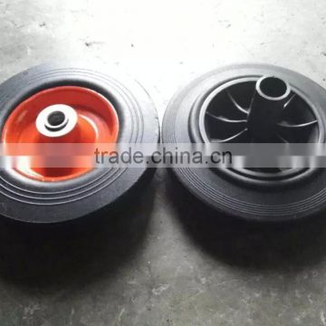 Within Bearing Soild Shock Aborption Metal Steel Tires