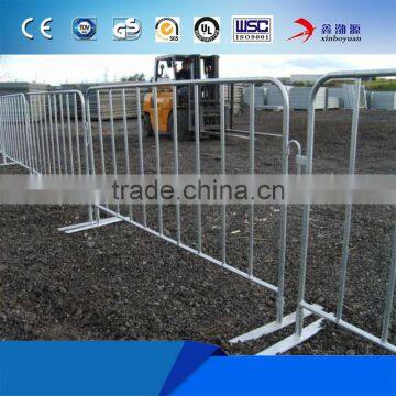 Metal Crowd Control Barrier/Glavanized 1.1m*2.1m Pedestrian Barriers Panerls/Traffic Barrier photo-5