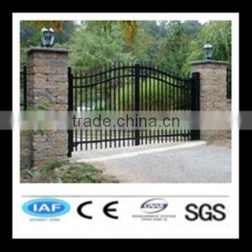 double swing fence gate