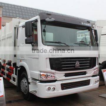 White HOWO Waste Collection Vehicle 266HP 4X2 photo-3