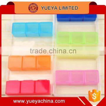 21 Cells Colorful Medicine Chest Box Case
